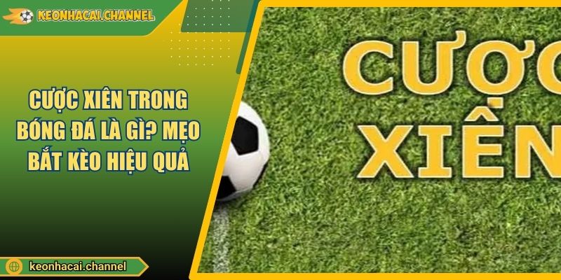 Cược Xiên Trong Bóng Đá Là Gì? Mẹo Bắt Kèo Hiệu Quả